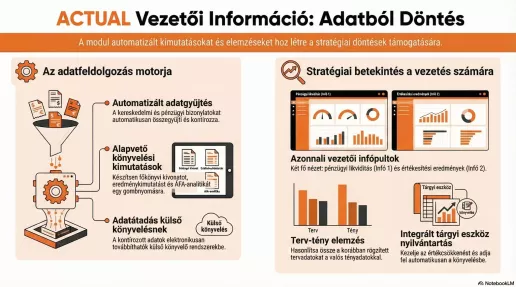 Vezetői infó Idegen Deviza infografika