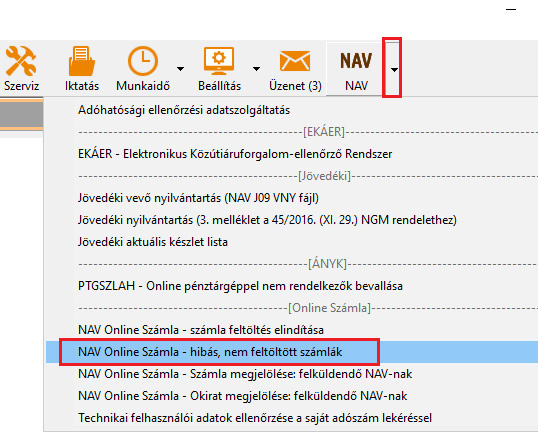 SZÁMLA MEGJELÖLÉSE FELTÖLTENDŐNEK - 1